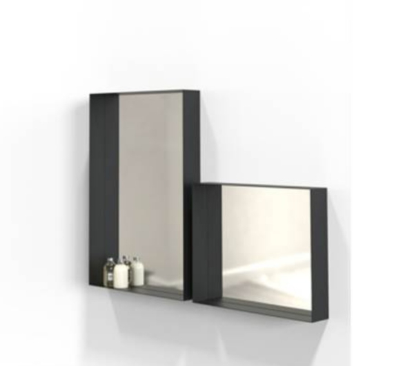 Frost Spiegel UNU 60 x 90 cm black